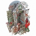 SANTA'S SHED 3D CARD