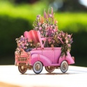 THE PINK FLOWER 3D CARD