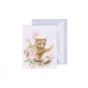 WRENDALE DESIGNS THE MARMALADE CAT MINI CARD