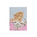 WRENDALE DESIGNS NOTEBOOK JUST FOR MOO HIGHLANDERS A6