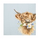 WRENDALE DESIGNS DAISY COO LUNCH NAPKIN