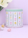 GISELA GRAHAM ROUND PASTEL MEADOW CHOCOLATE TIN