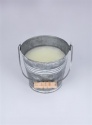GISELA GRAHAM TIN BUCKET WITH CITRONELLA CANDLE