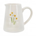 GISELA GRAHAM MINI JUG WHITE DAISIES