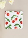GISELA GRAHAM CHERRY BONE CHINA COASTER
