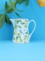 GISELA GRAHAM LEMONS & BLUE TITS BONE CHINA JUG SMALL