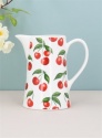 GISELA GRAHAM CHERRIES BONE CHINA JUG MEDIUM