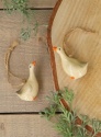 GISELA GRAHAM MINI CERAMIC GOOSE HANGER