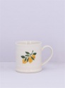 GISELA GRAHAM STONEWARE MUG LEMON BRANCH