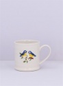 GISELA GRAHAM STONEWARE MUG BLUE TITS