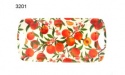 TRAY PEACH MELAMINE MEDIUM