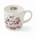 WRENDALE DESIGNS CAT AND MOUSE MUG