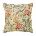 CUSHION WILD FLOWER PINK POPPIES (S)