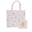 WRENDALE DESIGNS FOLDABLE SHOPPER A DOGS LIFE