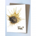 DOUBLE CARD WITH ENVELOPE TEATIME