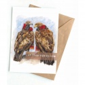 DOUBLE CARD WITH ENVELOPE THE MACLEANS OF MULL