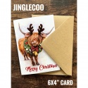 DOUBLE CARD WITH ENVELOPE JINGLECOO