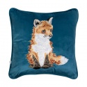 WRENDALE DESIGNS EMBOIDED CUSHION DAYDREAMER FOX