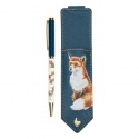 WRENDALE DESIGNS SIGNATURE STATIONERY PEN & POUCH SET FOX