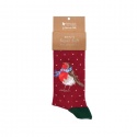 WRENDALE DESIGNS CHRISTMAS MENS SOCKS SEASONS TWEETINGS