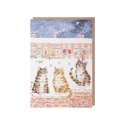 WRENDALE DESIGNS SANTA PAWS IS COMING TO TOWN ADVENT CALENDAR CARD