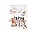 WRENDALE DESIGNS WHILE SHEPHERDS WATCHED ADVENT CALENDAR CARD