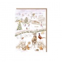 WRENDALE DESIGNS HOME FOR CHRISTMAS ADVENT CALENDAR CARD