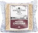 SINGLETONS & CO MATURE WHITE CHEDDAR