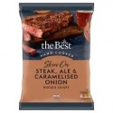 THE BEST BEEF, ALE & CARAMELISED ONION CRISPS
