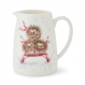WRENDALE DESIGNS POSY JUG SLEDGEHOGS