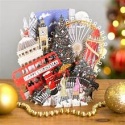 LONDON CHRISTMAS 3D CARD