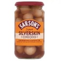 SARSONS MEDIUM & TANGY SILVERSKIN ONIONS