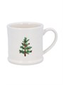 GISELA GRAHAM MINI MUG DECORATED CHRISTMAS TREE