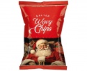 VINTAGE CHRISTMAS BAG SALTED WAVY CHIPS