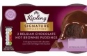 MR KIPLING SIGNATURE BELGIUN CHOCOLATE BROWINE PUDDINGS