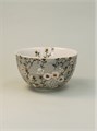 GISELA GRAHAM STONEWARE BOWL GREY WILD DAISY SMALL
