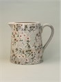 GISELA GRAHAM LARGE STONEWARE JUG GREY WILD DAISY