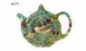 TEABAG DRIP TRAY STRAWBERRY THIEF BLUE