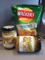 SANDWICH ROSBIEF ,ENGELSE MOSTERD