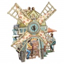 WINDMILL TEASHOP 3D CARD