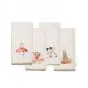 WRENDALE DESIGNS FABRIC NAPKINS GARDEN FRIENDS