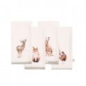 WRENDALE DESIGNS FABRIC NAPKINS WOODLAND ANIMALS
