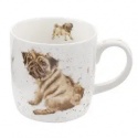 WRENDALE DESIGNS PUG LOVE MUG