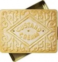 SILVER CRANE COMPANY EMBOSSED CUSTARD CREAM TIN