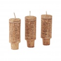 CORK LOOK CANDLES