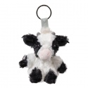 WRENDALE DESIGNS KEYRING PLUSH BLACK & WHITE COW