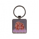 WRENDALE DESIGNS KEYRING HIGHLAND COW GENTLE GIANTS