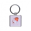 WRENDALE DESIGNS KEYRING CURIOUS ROBIN