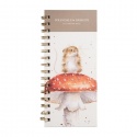 WRENDALE DESIGNS SPIRAL BOUND TO DO LISTS & PLANNER MOUSE HE'S A FUNGI