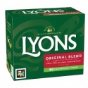 SPECIAL OFFER 2 X LYONS ORIGINAL BLEND TEABAGS 80